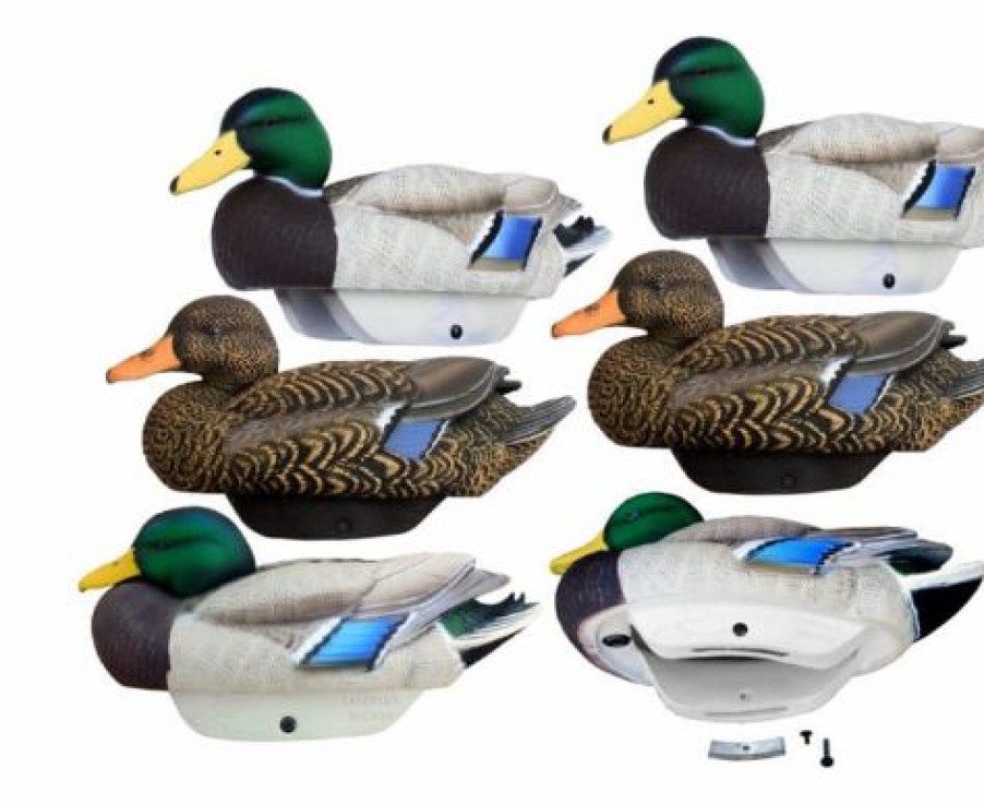 Hunting * | Bmtoutdoors Duck Lifetime Decoys Flexfloat Mallards