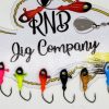 Fishing * | Bmtoutdoors Crappie Jig Heads Rnb Eyehole Minnow Head