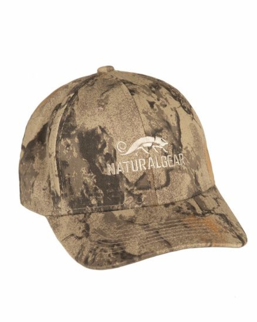 Hunting * | Natural Gear Headwear Natural Mid Pro 6 Panel Ball Cap