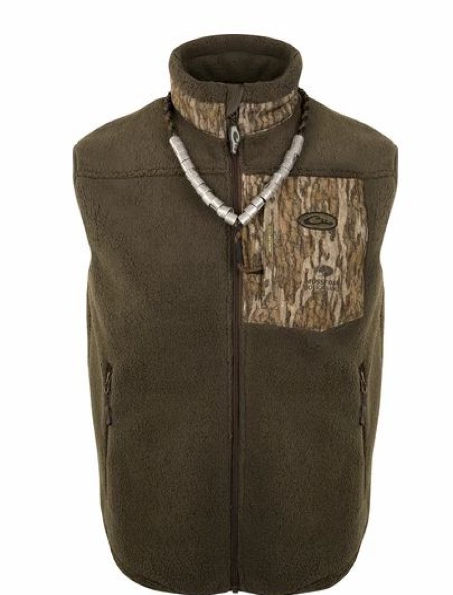 Hunting * | Bmtoutdoors Drake Mst Sherpa Fleece Hybrid Liner Vest