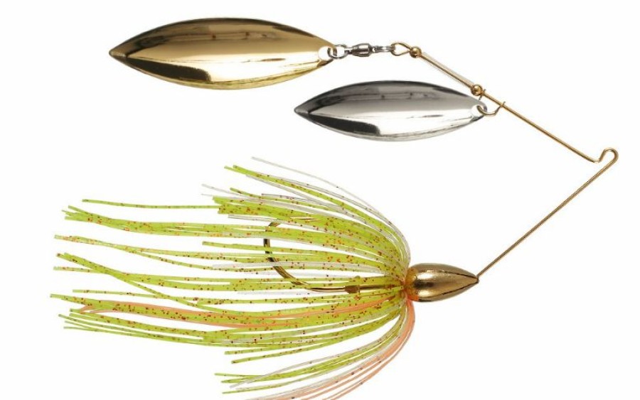 Fishing * | Bmtoutdoors War Eagle Gold Spinnerbait Double Willow