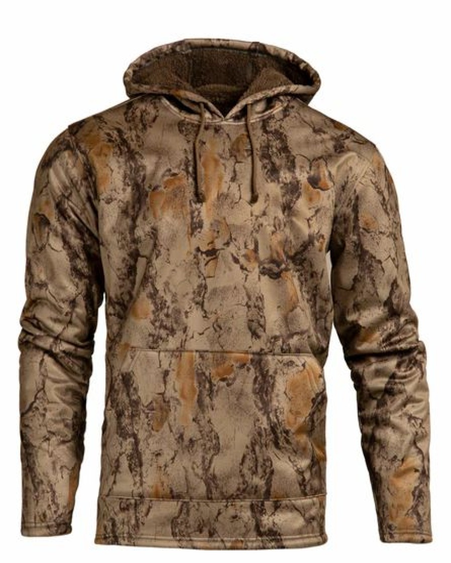 Hunting * | Bmtoutdoors Jackets Natural Gear Coral Fleece-Lined Hoodie