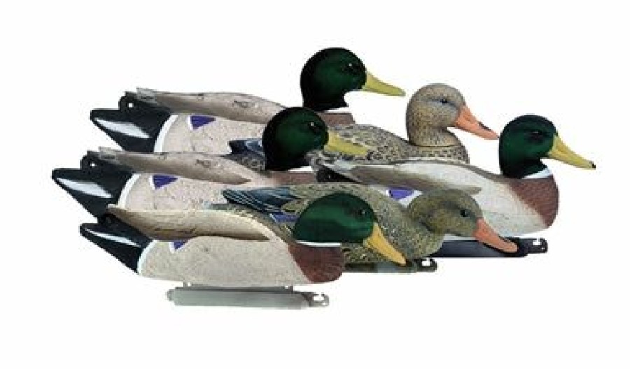 Hunting * | Duck Higdon Battleship Mallard Foam Filled, Flocked Heads