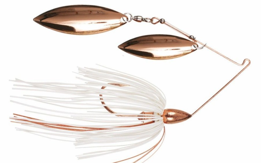 Fishing * | Bmtoutdoors Baits War Eagle Copper Spinnerbait White Copper