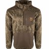 Hunting * | Bmtoutdoors Drake Non Typical Endurance Kangaroo Pouch 1/4 Zip With Agion Active Xl