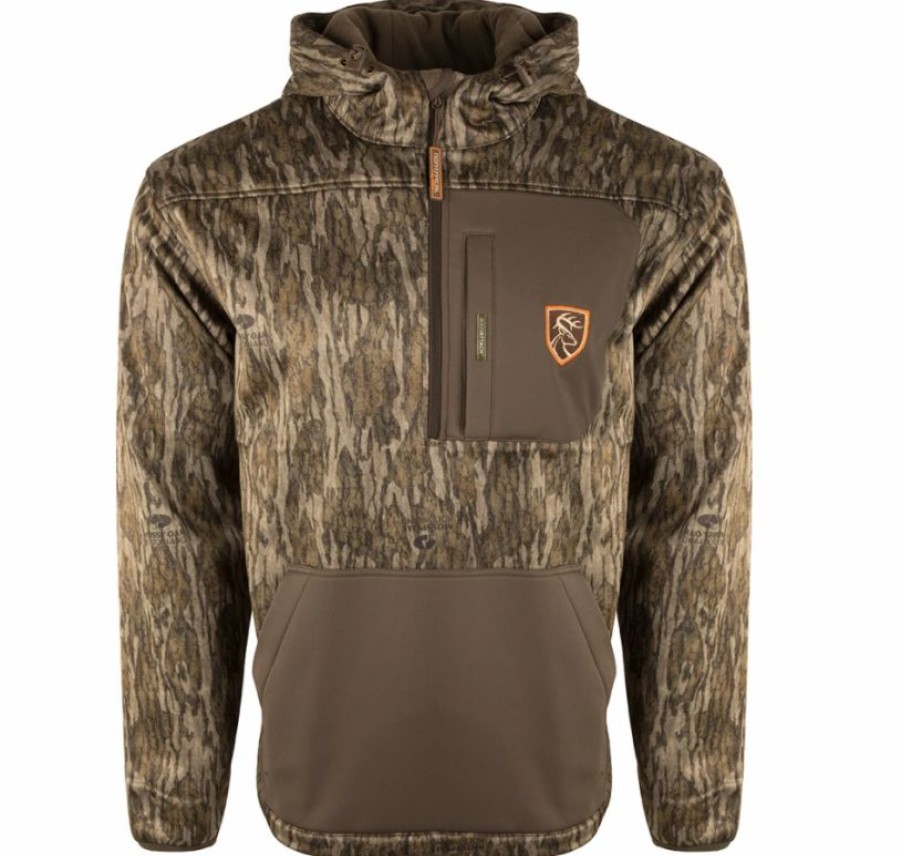 Hunting * | Bmtoutdoors Drake Non Typical Endurance Kangaroo Pouch 1/4 Zip With Agion Active Xl