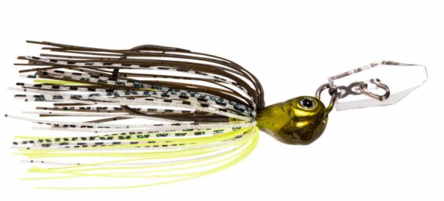 Fishing * | Bmtoutdoors Z-Man Evergreen Chatterbait Jackhammer Stealth Blade