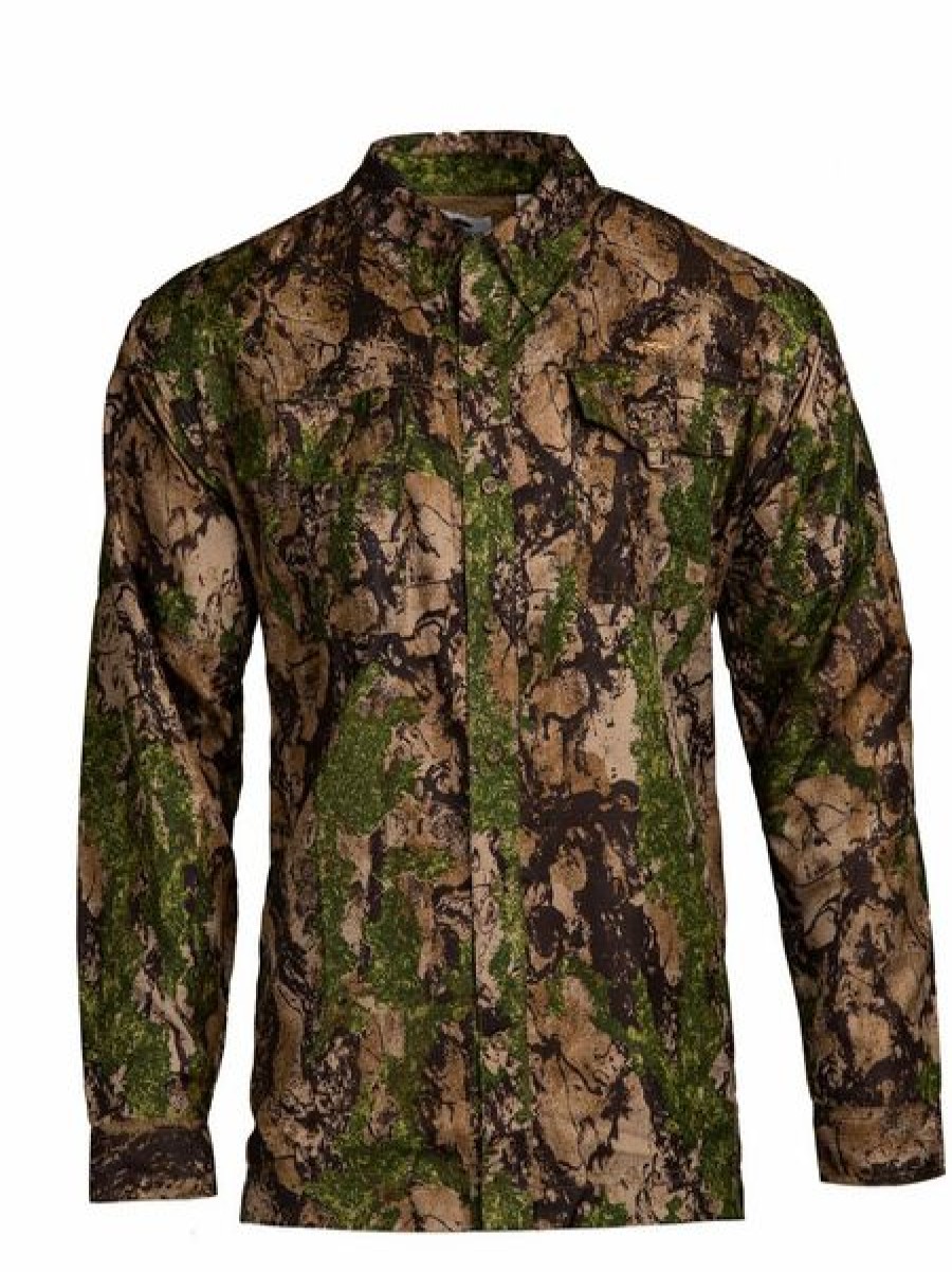 Hunting * | Bmtoutdoors Natural Gear Sc2 Lightweight Vent Back Shirt