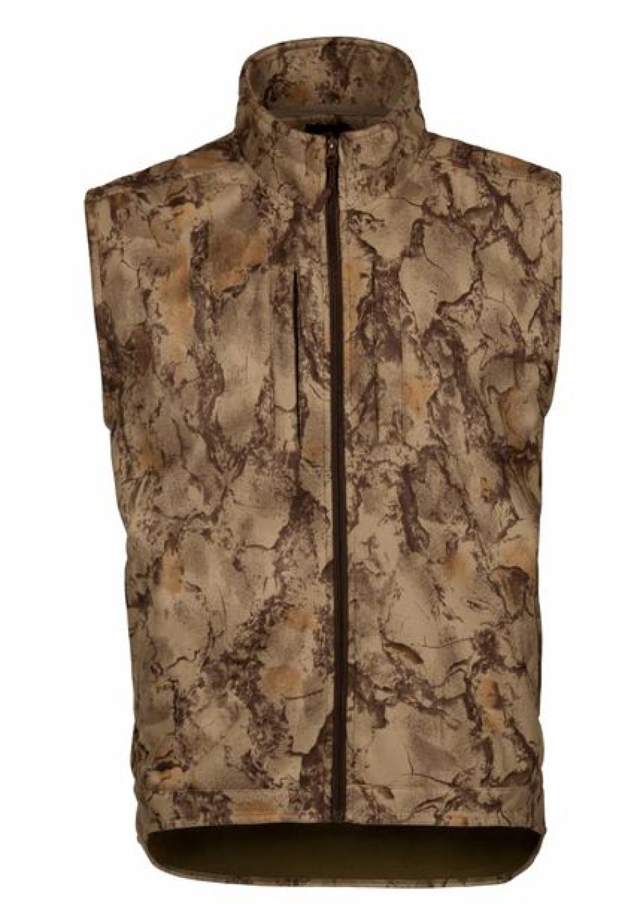 Hunting * | Bmtoutdoors Natural Gear Iron Side Fleece Vest