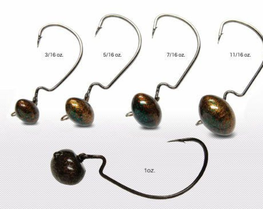 Fishing * | Hooks & Terminal Tackle Gene Larew Biffle Hardhead Copper 2Pk