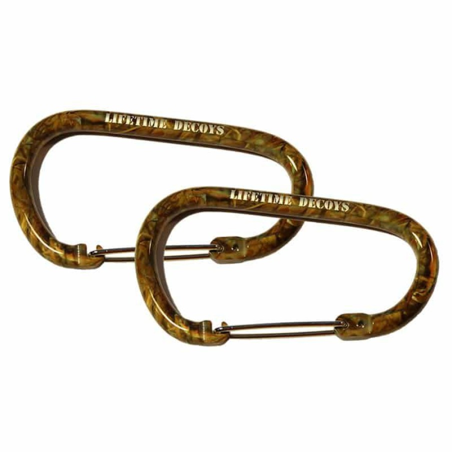 Hunting * | Lifetime Decoys Accessories Lifetime Texas Rig Carabiner 2Pk