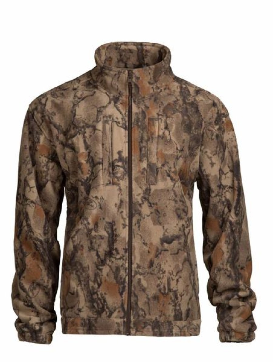 Hunting * | Bmtoutdoors Natural Gear Winter-Ceptor Windproof Fleece Jacket